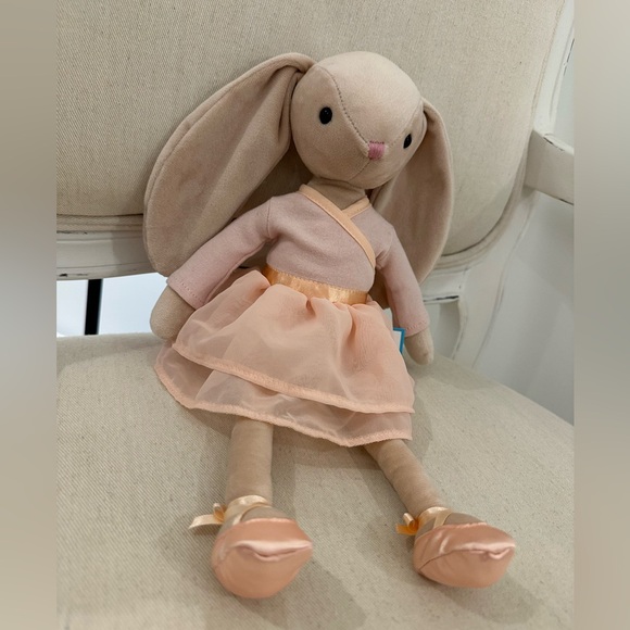 Retired Jellycat NWT Lila Ballerina Bunny Authentic Rare - Picture 2 of 14